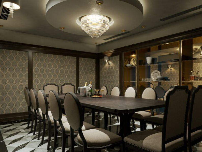 Dat Le - Free 3D Entertainment Room Interior Model Download 