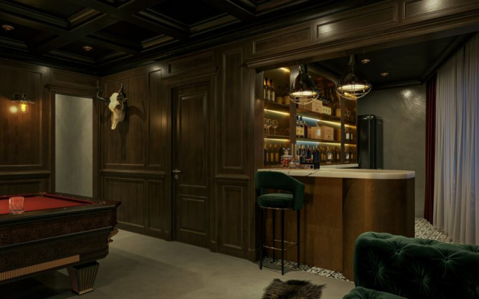 Dat Le - Free 3D Entertainment Room Interior Model Download 