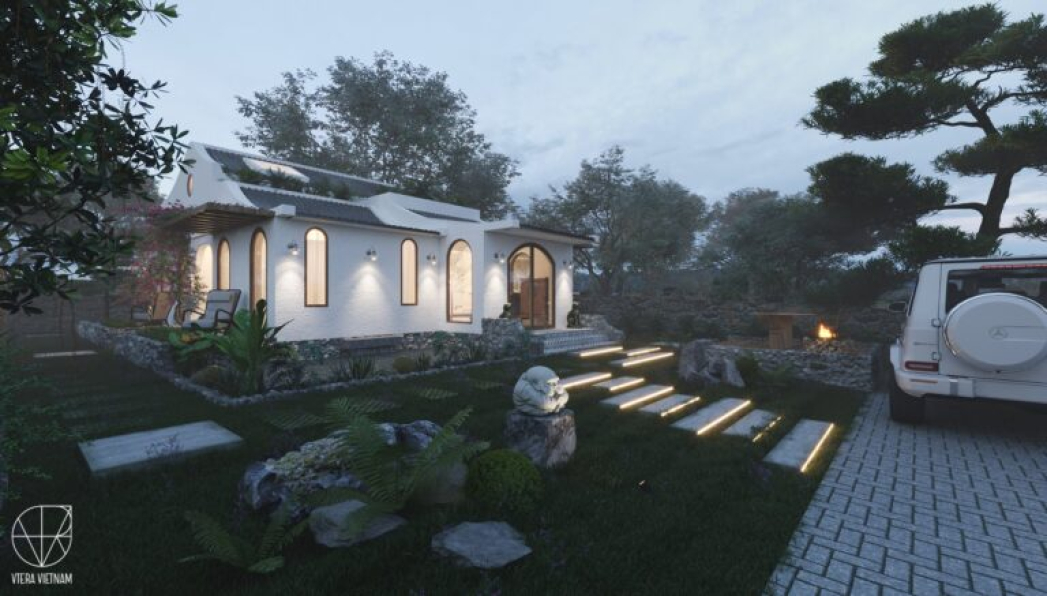 Tran Trung Hieu - Free 3D Villa Exterior Model Download 