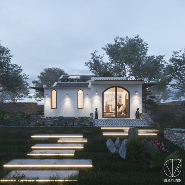 Tran Trung Hieu - Free 3D Villa Exterior Model Download 