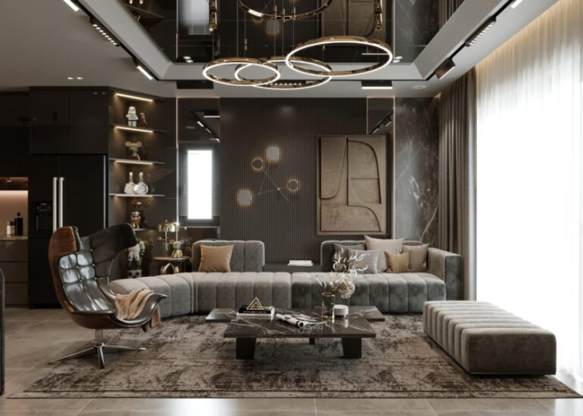 Nguyen Thanh Huong - Free 3D Living Room Interior Model Download 