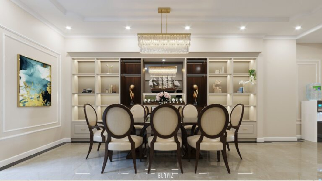 Vu Van Bac - 3D Interior Neoclassical House Model For Free Download 