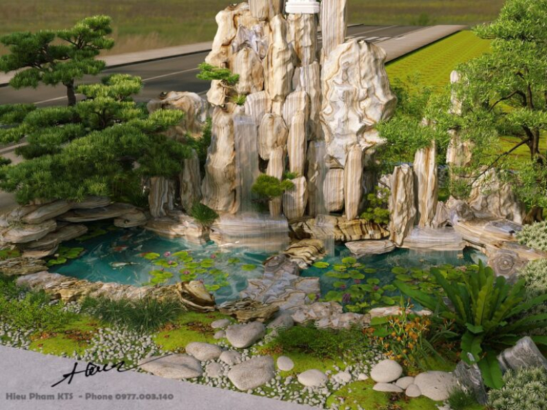 Kts Hieu Pham - 3D Garden Exterior Model Download