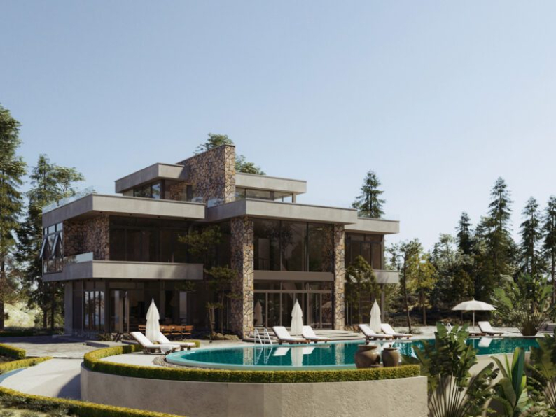 Nguyen Hong Quan - Free 3D Villa Exterior Model Download 