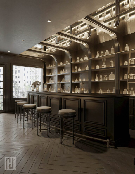 Giang Vu - Free 3D Perfumeries Shop Model Download 