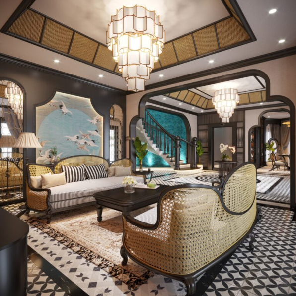 Tran Thanh - Download Free 3D Indochine House Interior Model 