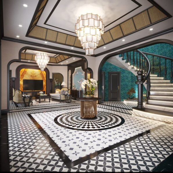 Tran Thanh - Download Free 3D Indochine House Interior Model 