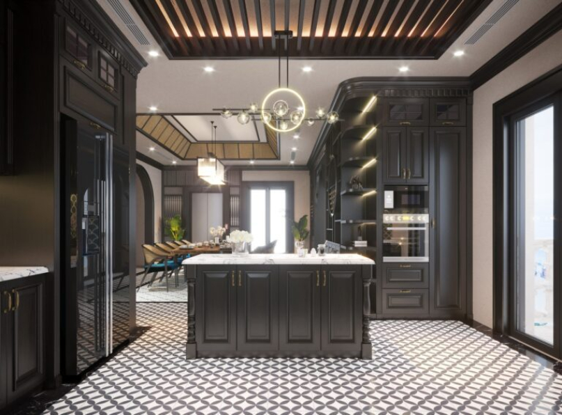 Tran Thanh - Download Free 3D Indochine Kitchen Room Interior Model 