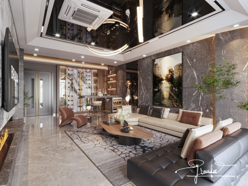 Luu Thanh Hai -  Download Free Living Room Interior Model 