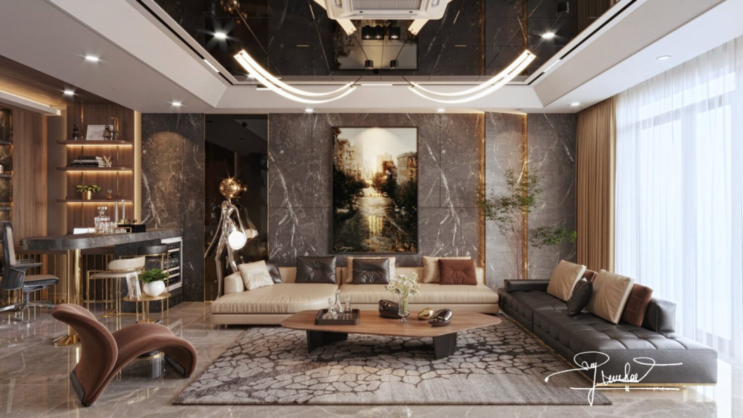 Luu Thanh Hai -  Download Free Living Room Interior Model 