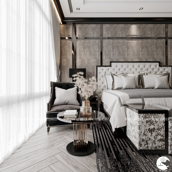 Pham Minh Quang - Download Free Master Bedroom Interior Model 