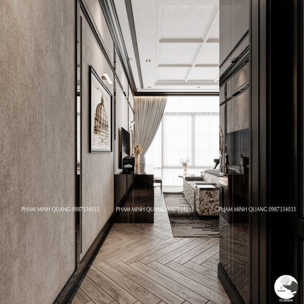 Pham Minh Quang - Download Free Master Bedroom Interior Model 