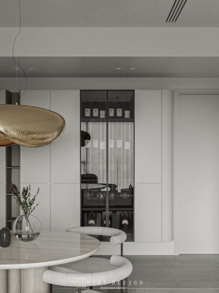 Quoc Quyen - Download Free Living Room- Kitchen Interior Model 