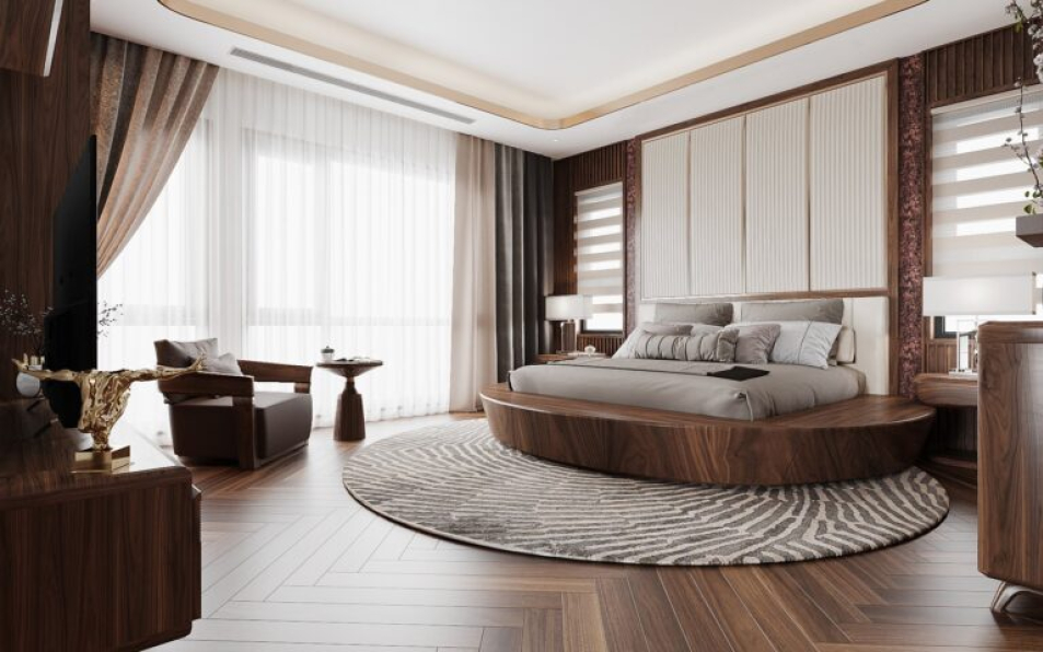 Phan Thanh Duong - Download Free Master Bedroom Interior Model 