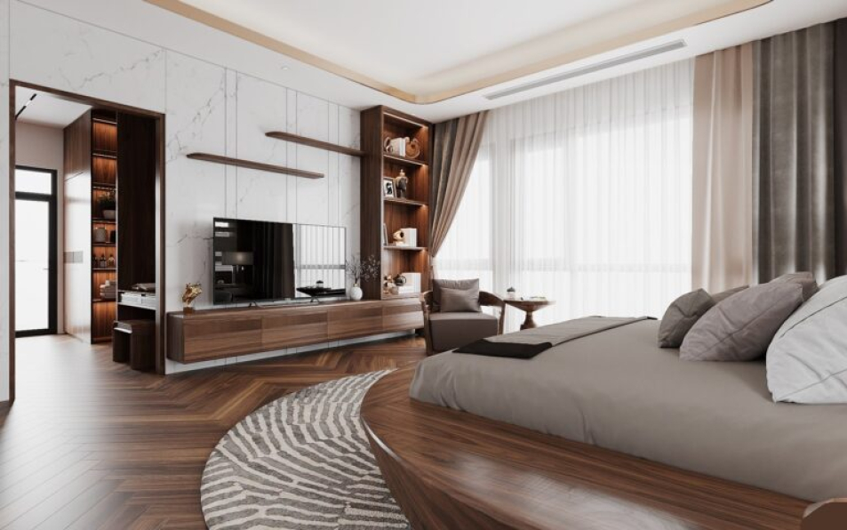 Phan Thanh Duong - Download Free Master Bedroom Interior Model 