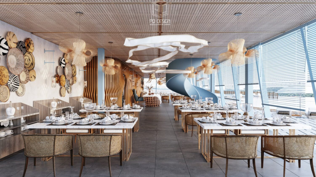 Pham Minh Quang - Download Free Restaurant Interior Model 