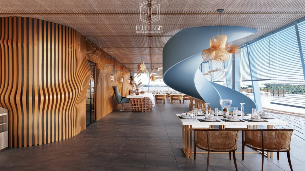 Pham Minh Quang - Download Free Restaurant Interior Model 