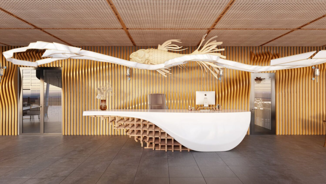 Pham Minh Quang - Download Free Restaurant Interior Model 