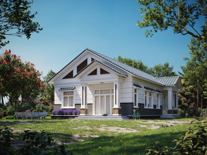 Vo Minh Thi - 3D House Exterior Model Download 