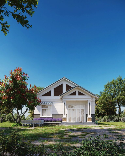 Vo Minh Thi - 3D House Exterior Model Download 