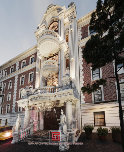 3D House Exterior Model For Free Download