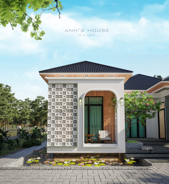 Kts Nhat Minh - 3D House Exterior Model Download 