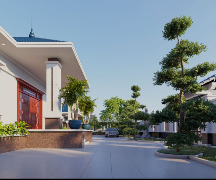 Nguyen Ba Nam - 3D House Exterior Model Download 