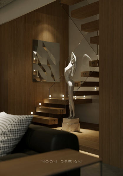 Nguyen Ha Download Free Living Room- Kitchen Interior Model 