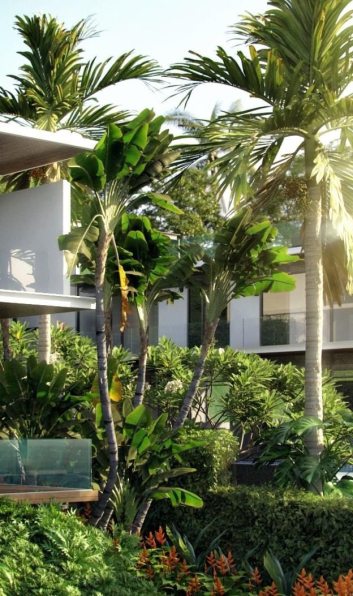 Doan Hieu - Free 3D Tropical Villa Exterior Model Download