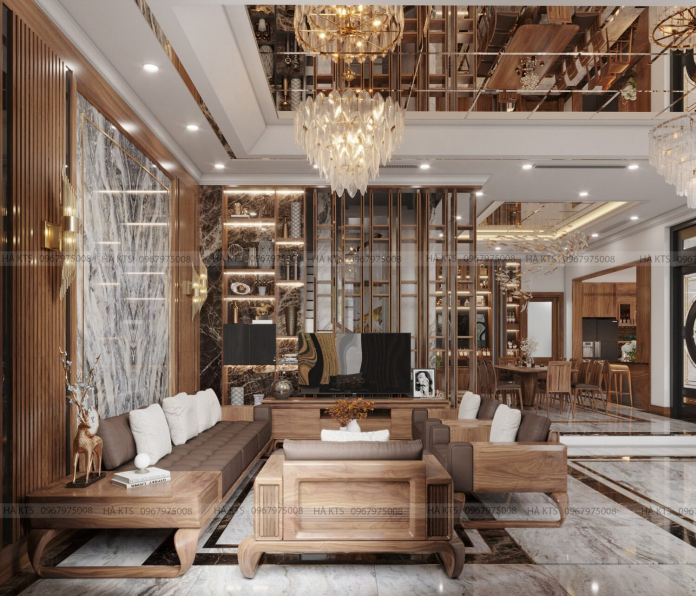 Ha - Download Free Living Room- Kitchen Interior Model