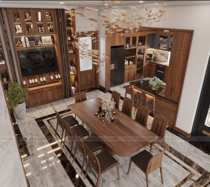 Ha - Download Free Living Room- Kitchen Interior Model