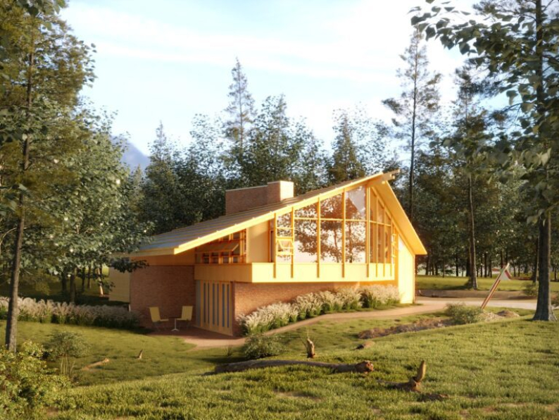 Duc Tran - 3D House Exterior Model For Free Download 