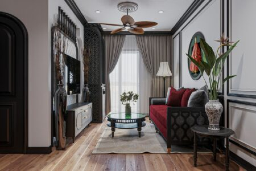 Nguyen Duc Anh - 3D Indochine Apartment Interior Model Download 