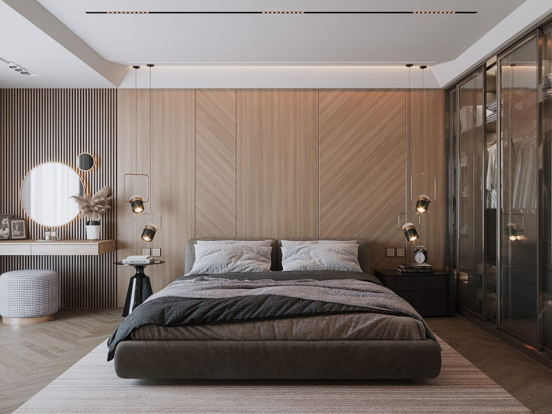 Kts Quoc Thien - Download Free Master Bedroom Interior Model 