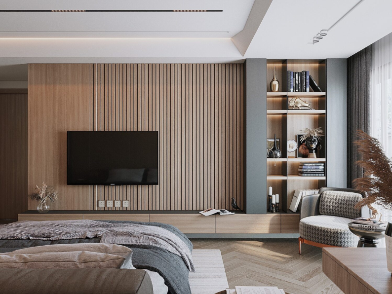 Kts Quoc Thien - Download Free Master Bedroom Interior Model 