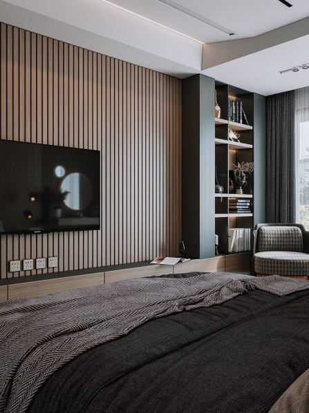 Kts Quoc Thien - Download Free Master Bedroom Interior Model 