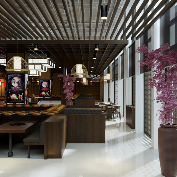 Nguyen Cuong - Download Free Restaurant Interior Model 