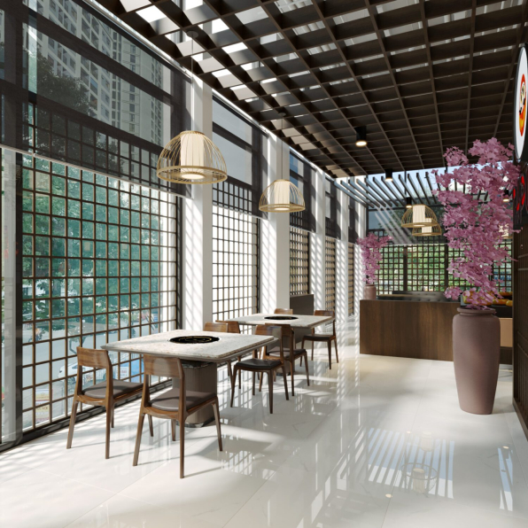 Nguyen Cuong - Download Free Restaurant Interior Model 