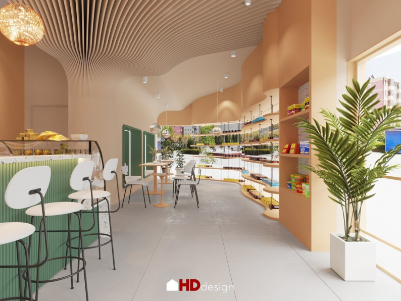 Bui Khong Bay - Download Free Restaurant Interior Model 