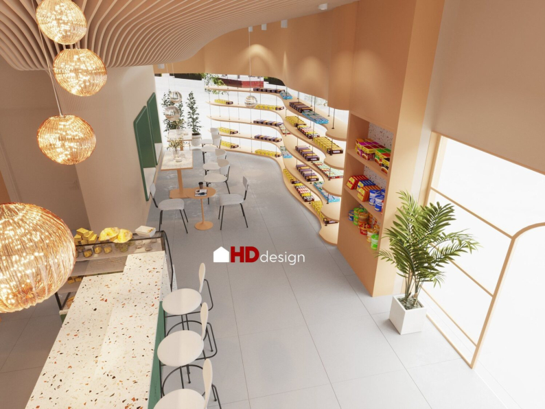 Bui Khong Bay - Download Free Restaurant Interior Model 