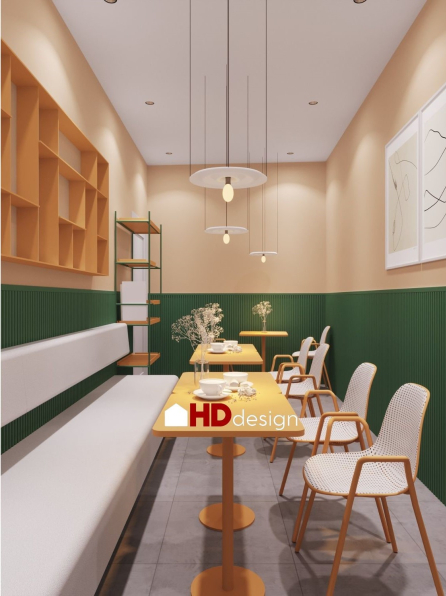 Bui Khong Bay - Download Free Restaurant Interior Model 