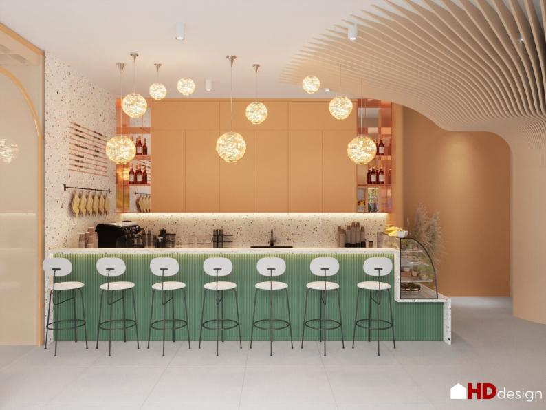 Bui Khong Bay - Download Free Restaurant Interior Model 