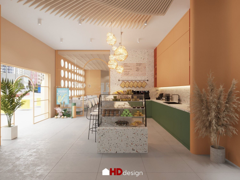 Bui Khong Bay - Download Free Restaurant Interior Model 