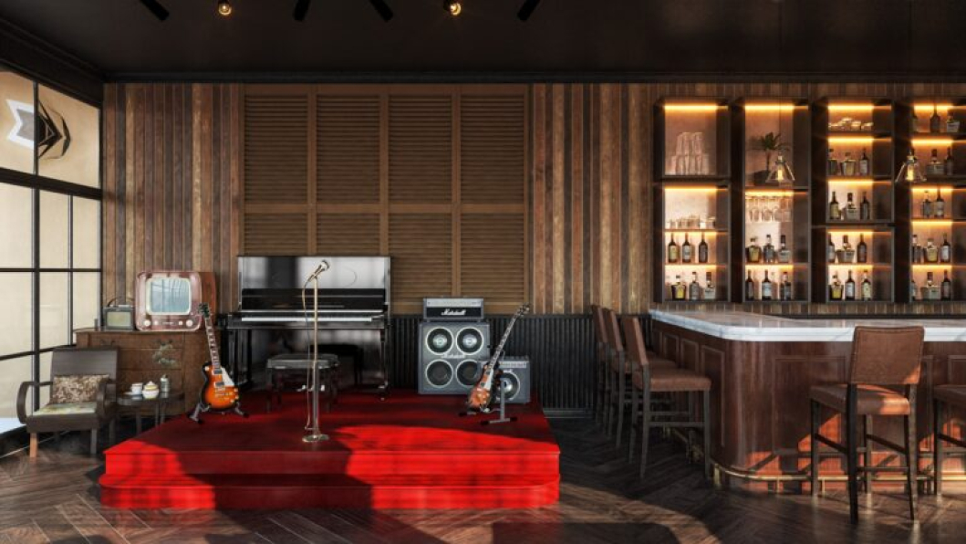 Duy Phan - Free 3D Coffee Room Interior Model Download 