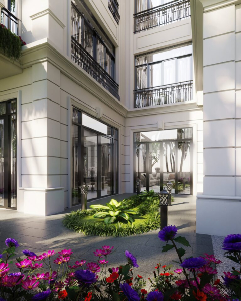 Louis Nguyen - Free 3D Garden Villas Exterior Model Download 