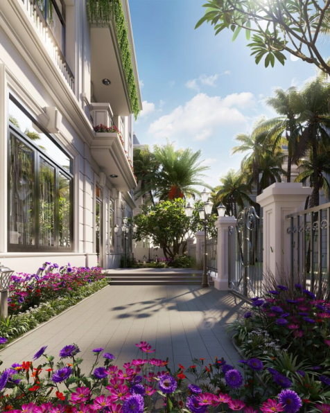 Louis Nguyen - Free 3D Garden Villas Exterior Model Download 