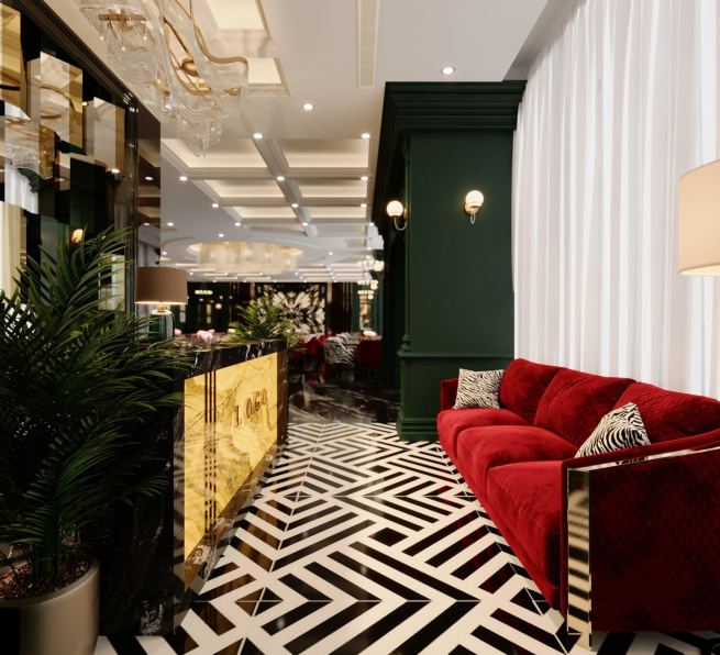 Quang Pham - Download Free Restaurant Interior Model