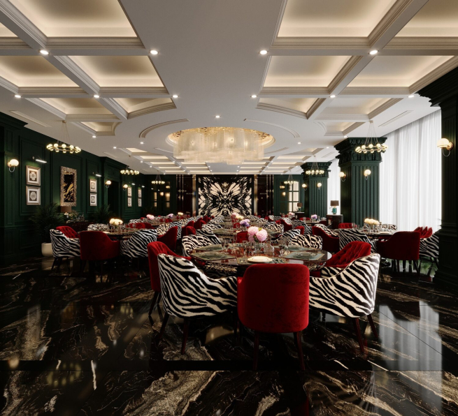 Quang Pham - Download Free Restaurant Interior Model