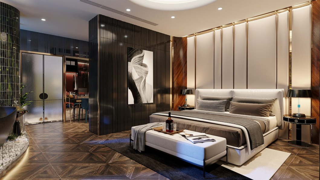 Gin Matsui - Download Free Master Bedroom Interior Model 