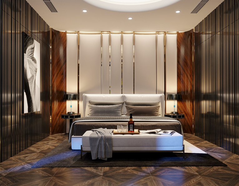 Gin Matsui - Download Free Master Bedroom Interior Model 